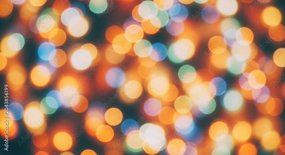 Fototapeta premium Bokeh Lights Abstract Background