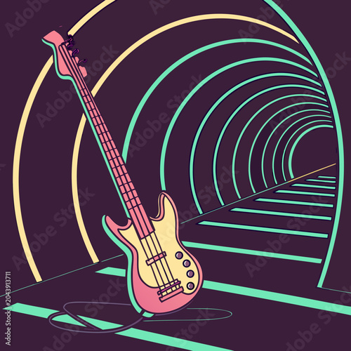 Electric Neon Bass Tunnel 1