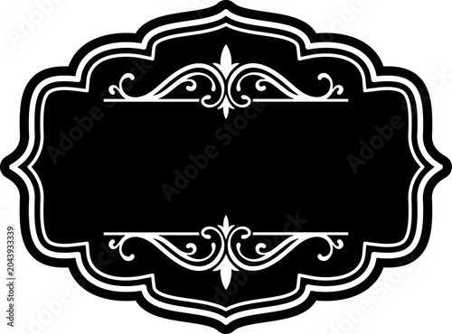 vintage frame for your text