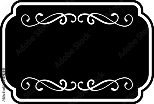 vintage frame for your text