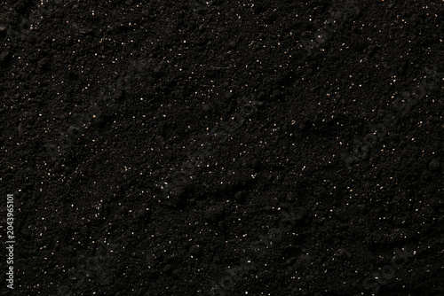 Texture of black soil as ba...