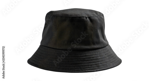 black hat isolated
