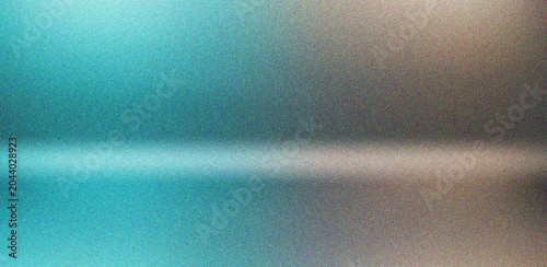 Modern dual tone gradient blending cool teal and warm earthy grey with a subtle grainy texture