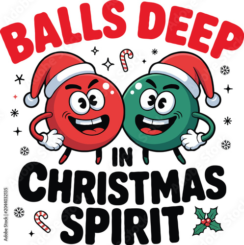 Retro Christmas Sublimation T-Shirt Design | Funny Holiday Typography Graphic PNG