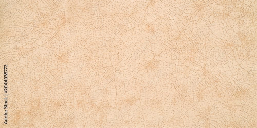 Fototapeta premium Close-up of textured, weathered parchment paper with visible fibers and a warm, aged hue, evoking a sense of history and timelessness.
