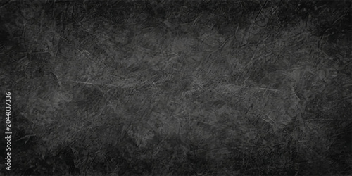 Tableau sur toile A dark, textured grunge background with subtle linear patterns evokes a sense of mystery and artistic depth, perfect for graphic design projects