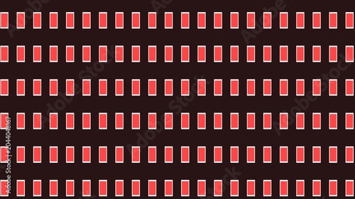 Abstract minimal red rectangle grid seamless