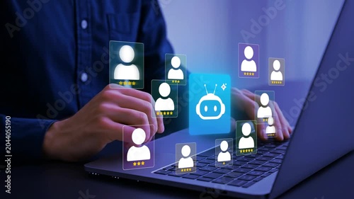 AI Customer Feedback Analysis Platform Connecting User Ratings and Star Reviews. Automated CRM Sentiment Scoring Chatbot for Data Driven Personalization Engagement and Loyalty Management