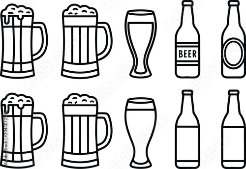 Konstfotografi Beer Illustration Design