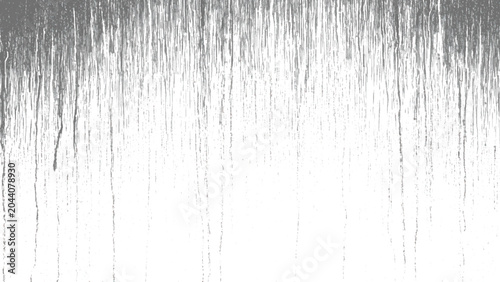Foto abstract vertical streaks texture with gray dripping lines fading into white bac