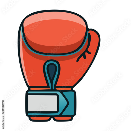Red Boxing Glove Icon
