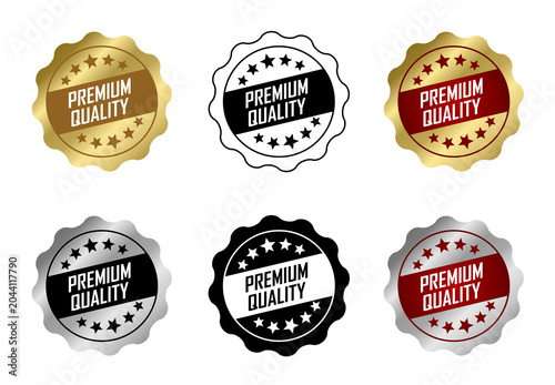 Premium Quality Label Badge