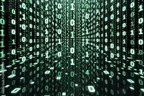Digital Data Stream Virtual Environment