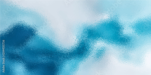 Photos Abstract blue and white watercolor fluid motion background with a textured effec