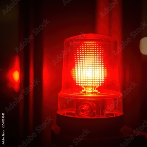 Bright glowing square pattern with red and yellow colors