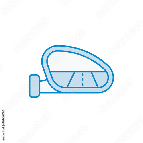 Car Side Mirror Icon