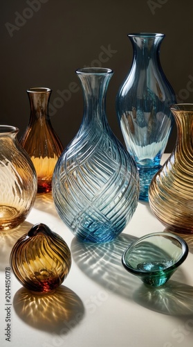 Colored Artisan Glass Collection