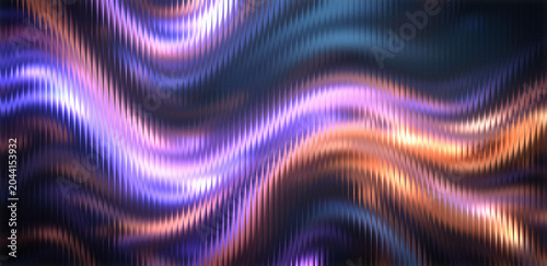 A vibrant abstract background with swirling purple, orange, and blue colors