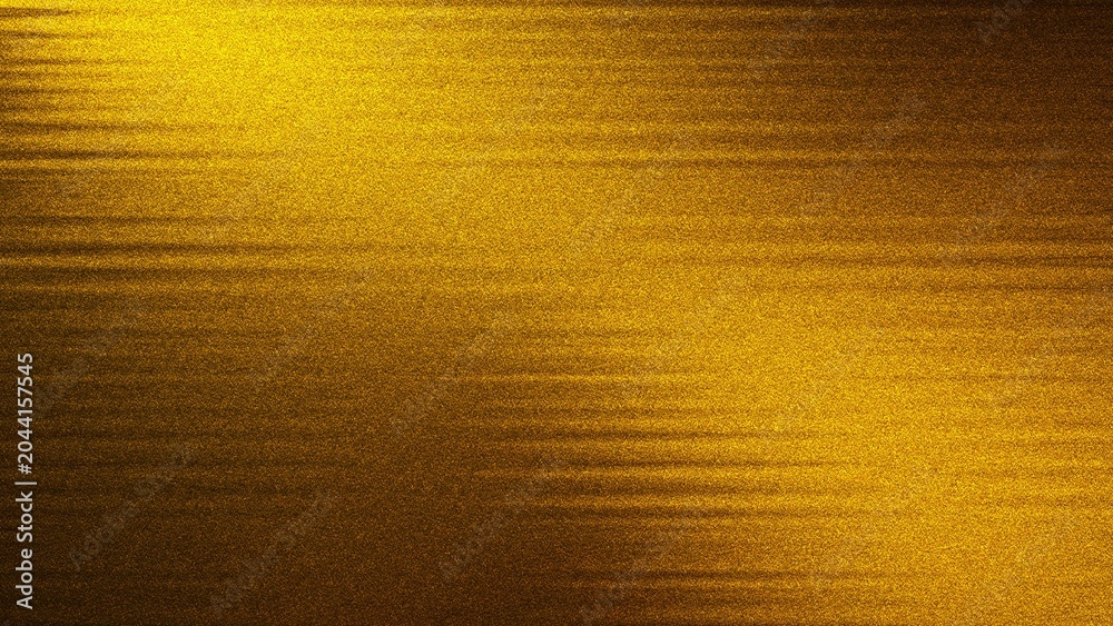 Naklejka premium ざらざらとした光沢のある、金色がグラデーションして輝く、アブストラクトな背景