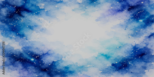 Photos Abstract Blue Sky Cloud Background with Soft Grunge Texture Design