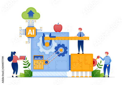 AI Powered Machine Repair and Predictive Maintenance System Integrated with Cloud Technology for Smart Manufacturing