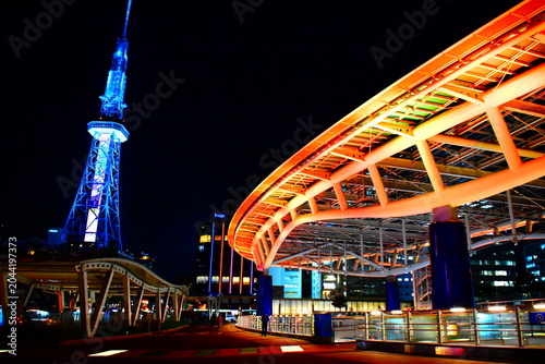 愛知県 名古屋市のオアシス21（水の宇宙船）
