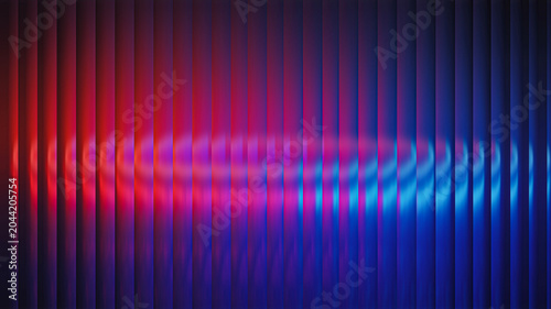 Tableau sur toile Abstract glowing vertical lines creating dynamic fiery glass pattern illustratio