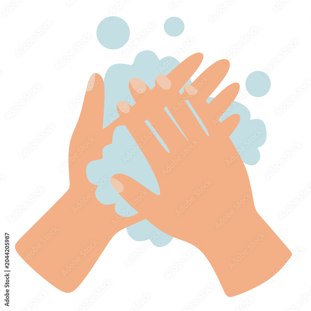 Photography washing hands