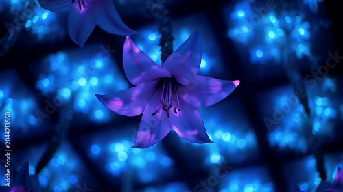 Luminous Lilies Display.