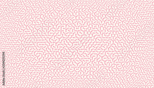 Obraz na płótnie Abstract stereogram pattern of pink oval shapes creating optical illusion textur