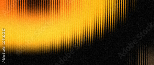 Grainy vertical ribbed glass background in orange and yellow gradient hues for website hero header to enhance fintech platforms.