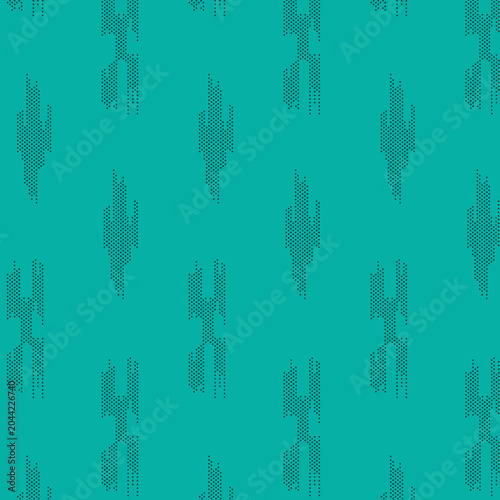 seamless vector pattern geometric floral print