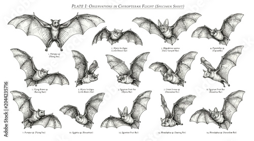 black silhouettes of bats vector illustration Bat illustrations, flying bats, black and white, 15 vector drawings, wildlife animals, mammals, zoology, educational resources, science