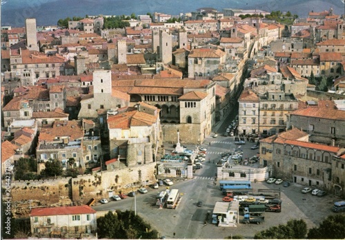 Εκτύπωση καμβά TARQUINIA.AERIAL VIEW.1975.ITALY.