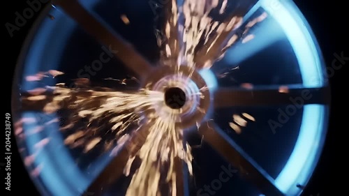 Machine Sparks Flying.