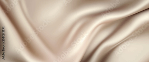 Light dropped elegant silk fabric background. Textile texture. Vector illustration	