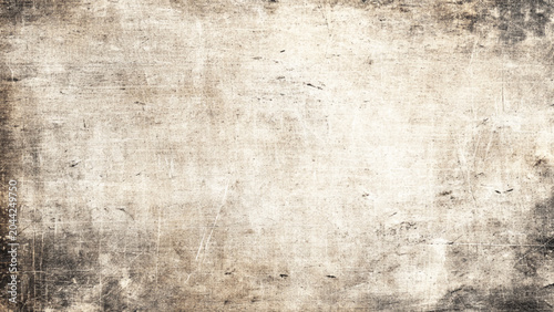 Bild auf Leinwand grunge distressed beige and brown textured background with scratches scuffs and
