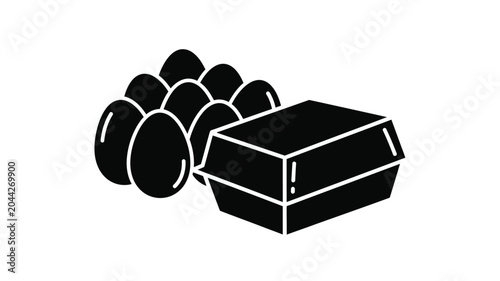 Foto Chocolate Bar With Round Candies Silhouette sweets