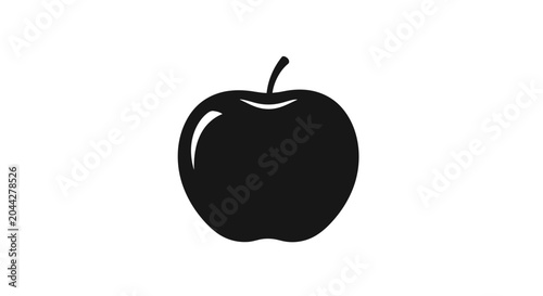 Foto Apple fruit illustration represents a healthy lifestyle choice for individuals seeking nutritious organic snacks in their daily diet
