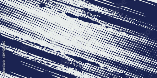 фотографія Abstract halftone wave dots background
