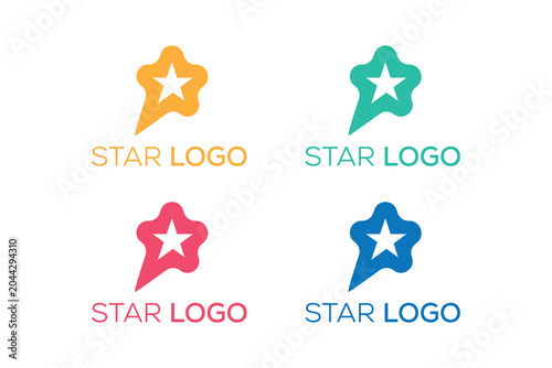star logo icon design vector template