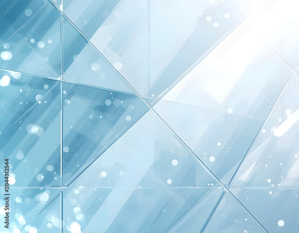 Fototapeta premium abstract blue background with stars