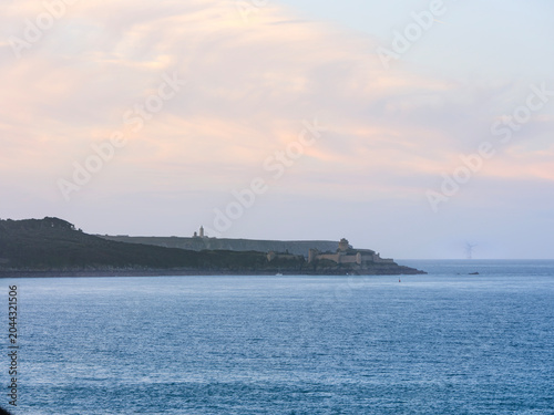 Φωτογραφία Coucher de soleil sur le cap Fréhel et le fort