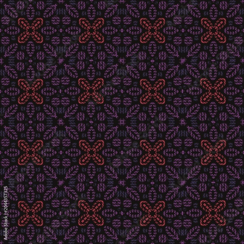 Vintage seamless floral pattern 1