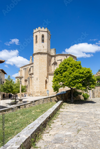 Medieval church of Santa Maria la Mayor in Valderrobres Aragon Spain