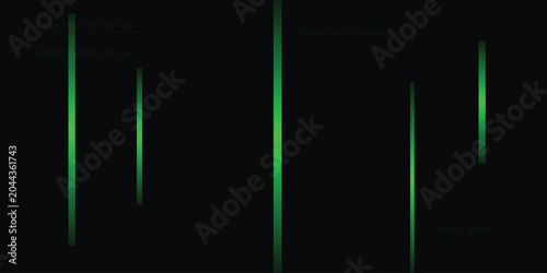 Photos Digital system message, loading quantum core, connecting to server, access denied illustration