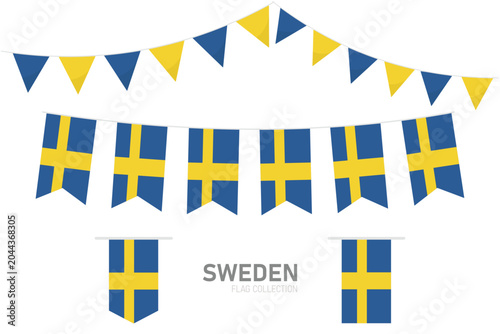 Swedwn national flag collection, Swedwn hanging flag