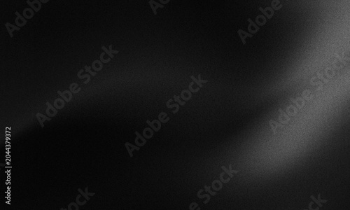 Schilderij op canvas dark black background with a smooth texture with soft gray gradients and bright