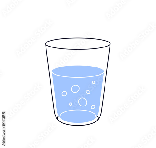 Water glass. Clean cold refreshing drink. Fresh clear healthy sparkling aqua ...