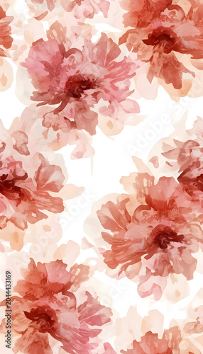 Seamless Tropical Nature and Foliage Pattern with Lush Green Leaves Background Design